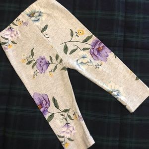 Old Navy flower leggings